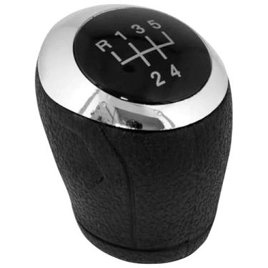 Imagem de Bola Manopla de Câmbio Onix Prisma Spin Cobalt 2011 a 2020 Preta Lente Preta Aro Cromado 5 marchas