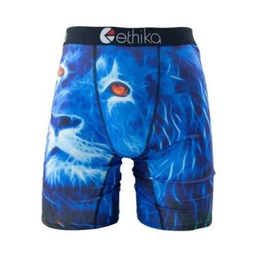 Imagem de Cuecas Boxer Respiráveis plus Size Para Homens ETHIKA, Roupa De Banho 