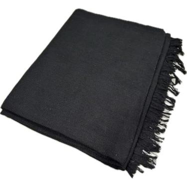 Imagem de Capa para sofá king size de luxo superdimensionada 300 x 180 cm Tipo de capa para sofá ，manta sofa grande，manta sofa(Preto)