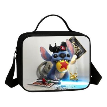 Imagem de Lancheira Termica Escolar Avulsa Estampa Infantil Menina Lilo Ohana Fa