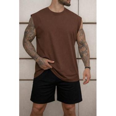 Imagem de Kit Camiseta Masculina Regata Streetwear + Bermuda Tactel - Versitz, M