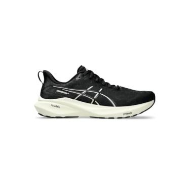Imagem de ASICS Tênis de corrida masculino GT-2000 13, Preto e branco 1011b861 003, 41