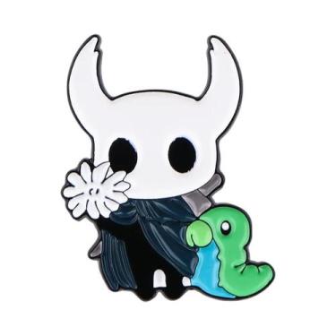 Imagem de Broche Esmaltado Unissex Vintage De Personagem De Jogo Cavaleiro Estil