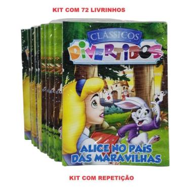 Imagem de 72 Livros Classicos Divertidos História Atacado Lembrancinha De Aniver