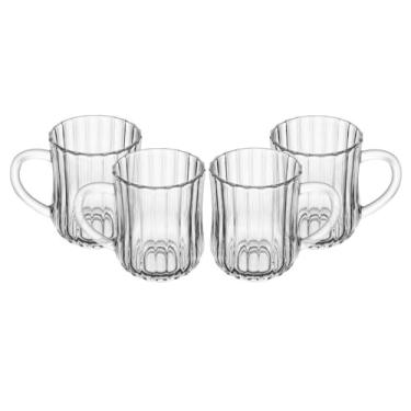 Imagem de WOLFF - Conjunto 4 Canecas de Vidro Classic 210ml
