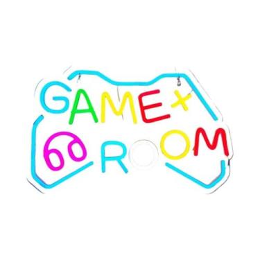 Imagem de Letreiro De LED Neon Para Quarto Gamer, Luz De Zona De Jogos Para Deco