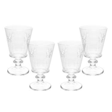 Imagem de Conjunto 4 Taças de Água Lines Butterfly 350Ml Vidro - Wolff