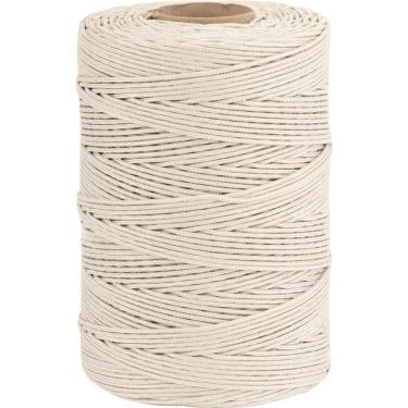 Imagem de Corda Multifilamento Trançada, 3 Mm X 603 M, Branca, Vonder