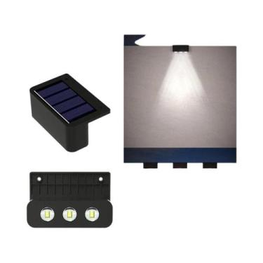 Imagem de Luzes De Jardim Solares À Prova d'Água 3LED, Lâmpada De Parede Externa