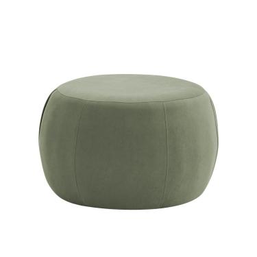 Imagem de Puff Decorativo Redondo Golf 70x70cm Poliéster Verde - Nexta Casa