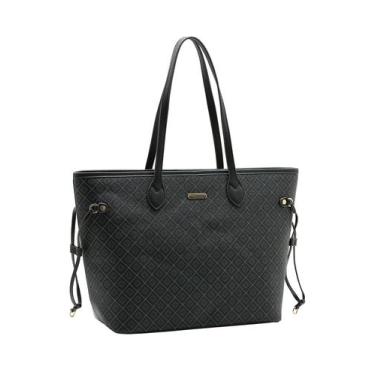 Imagem de Bolsa Feminina Chenson de Ombro Grande Sacola Tote Original Cor:Café, 