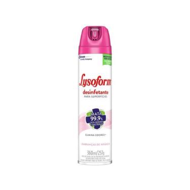Imagem de Desinfetante Bactericida Aerossol Lembrança de Infância 360 Ml - LYSOF