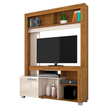 Imagem de Estante Home Theater Flávia Naturale Off White – Madetec 