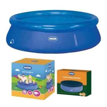 Imagem de Piscina Inflável 4600 Litros Redonda Splash Fun Com Capa Mor