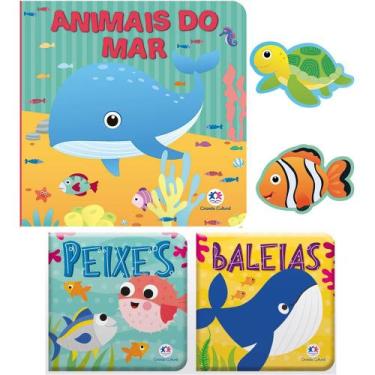 Imagem de Kit Meu Primeiro Livro de Banho Bebês 0/3 Anos Coleção Hora Divertida 