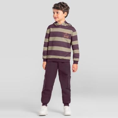 Imagem de Conjunto infantil menino estampa listrada Mundi-Masculino