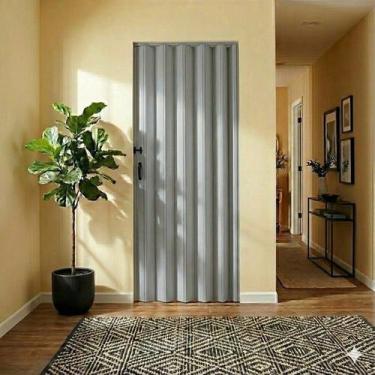Imagem de Kit 2 Portas Sanfonada de Pvc 210cm X 80cm Belplast