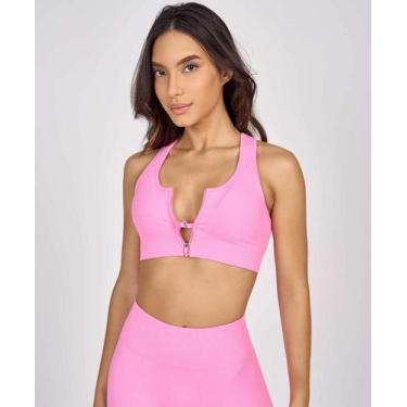 Imagem de Legging Rib Sem Costura Referência: 2332310 - Alto Giro, Rosa, G