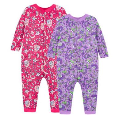 Imagem de Macacão Bebê Feminino Kyly em Malha, Rosa carmim, G