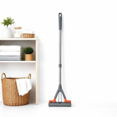 Imagem de Rodo Flexível Cabo Longo Esponja Absorvente 120cm - Novo Século