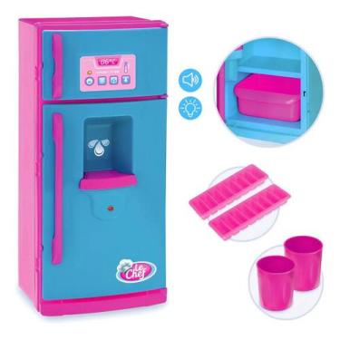 Imagem de Geladeira Infantil Som E Luz - Usual Brinquedos