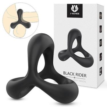 Imagem de Anel Peniano Black Rider Shande Alta Pressão - S-Hande