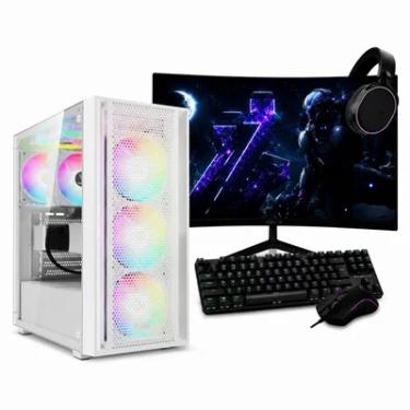 Imagem de PC Gamer Completo Ryzen 5 4600g, 16gb Ddr4, SSD 480GB, 400w 80 Plus, 1XB67YNH-E