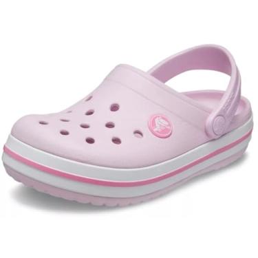 Imagem de Sandália crocs crocband clog juvenil ballerina pink