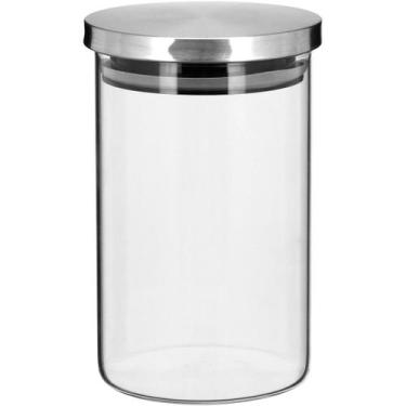 Imagem de Pote Flavor Home&Co 16x10x10cm Borossilicato Transparente 850ml para C