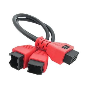 Imagem de Cabo Adaptador OBD2 Chrysler 12+8 Bypass SGW Para Jeep Dodge Fiat Comp