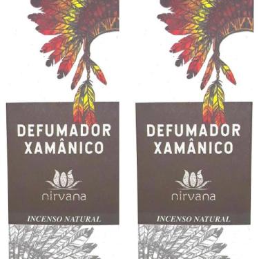 Imagem de Incenso Xamanico Espiritual Nirvana Descarrego Defumador Natural Paz C