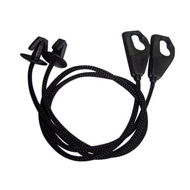 Imagem de Mil Peças Cordão do Bagagito (Tampão Traseiro) Space Fox Todos (Par) Cinto de Bagagem Preto SUV e Carro de Passageiros