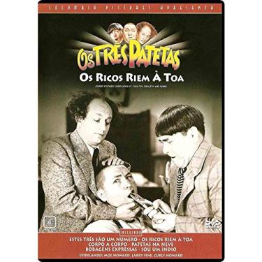 Imagem de DVD - Os Três Patetas - Os Ricos Riem à Toa