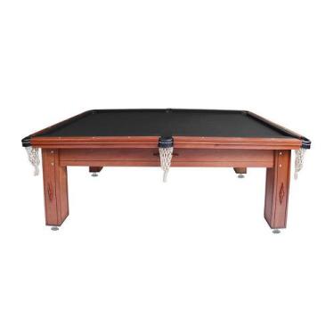 Mesa de Sinuca Bilhar Snooker Engers RM1 - Tampo de Pedra – 1,12 x 1,95 -  Tecido Beterraba no Shoptime