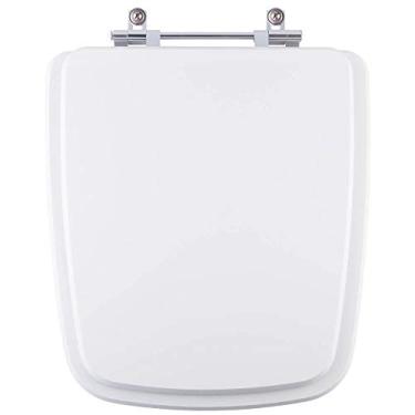 Imagem de Assento Sanitário Poliéster Clean Branco para vaso Deca 6lpf