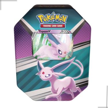 Cartas Pokémon Lata C/ 31 Unidades Realeza Absoluta - Copag