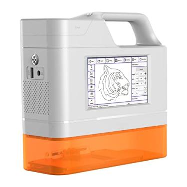 Imagem de PEKOKO Impressora a laser portátil de mão Máquina de marcação a laser MFG / EXP Máquina de codificação de datas Máquina de impressão Laer para embalagem de frutas, embalagem de alimentos, embalagem de leite / bebida em garrafas e sacos plásticos