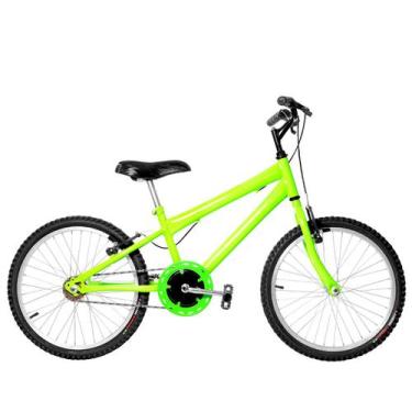 Imagem de Bicicleta Infantil Masculina Aro 20 Alumínio Natural - Flexbikes