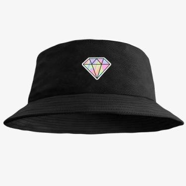 Imagem de Boné Chapéu Bucket Hat Estampado Diamante - Mp Moda Masculina