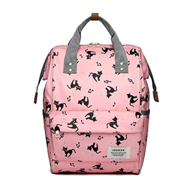 Imagem de Bolsa multifuncional para troca de fraldas para bebês, bolsa de fraldas portátil Mochila de viagem, 26 * 15 * 38 cm, para mamãe e papai Alta capacidade