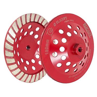 Imagem de Rebolo Diamantado Tipo Prato Rosca 180mm