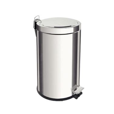 Imagem de Lixeira Inox Tramontina Brasil 12L Com Pedal E Balde Interno Removível 94538112