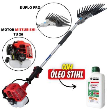 Imagem de Braço Mecânico de Derriçar Café Nakashi Com Motor Mitsubishi TU26 Á Gasolina 2 Tempos M...