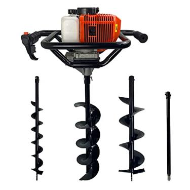 Imagem de Perfurador de Solo a Gasolina 52cc 2,5HP com 3 Brocas + Extensão 60cm Carbon Fak