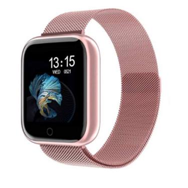 Imagem de Relógio Smartwatch T80 Com 2 Pulseiras+fone Sem Fio+película