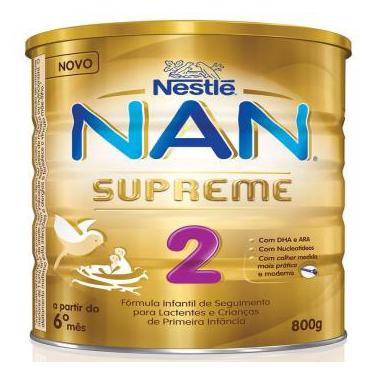 Imagem de Formula infantil nan supreme 2 800gr