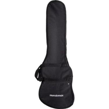 Imagem de Capa Para Contrabaixo Acolchoada Preta Mundomax
