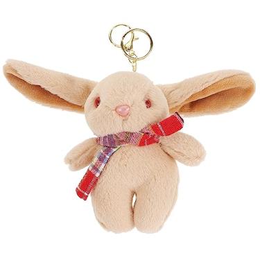 Imagem de chaveiro de coelho chaveiro de animais chaveiro recheado chaveiros ornamento pingente de bolsa de pelúcia coelho de pelúcia kawaii bolsas decorar adereços decorações amantes bebê