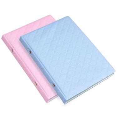 Imagem de 2 Albuns Fotográficos 15X21/40 Fotos Bebê Guarde Suas Fotos