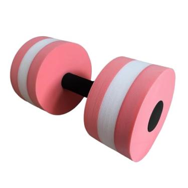 Imagem de Vaveren Barra aquática do haltere, halteres flutuantes da água de eva adultos crianças piscina halteres aquáticos barbell float exercício aquático haltere, ROSA